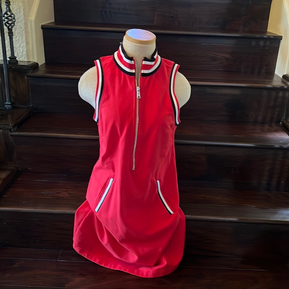 Sleeveless Red Dress